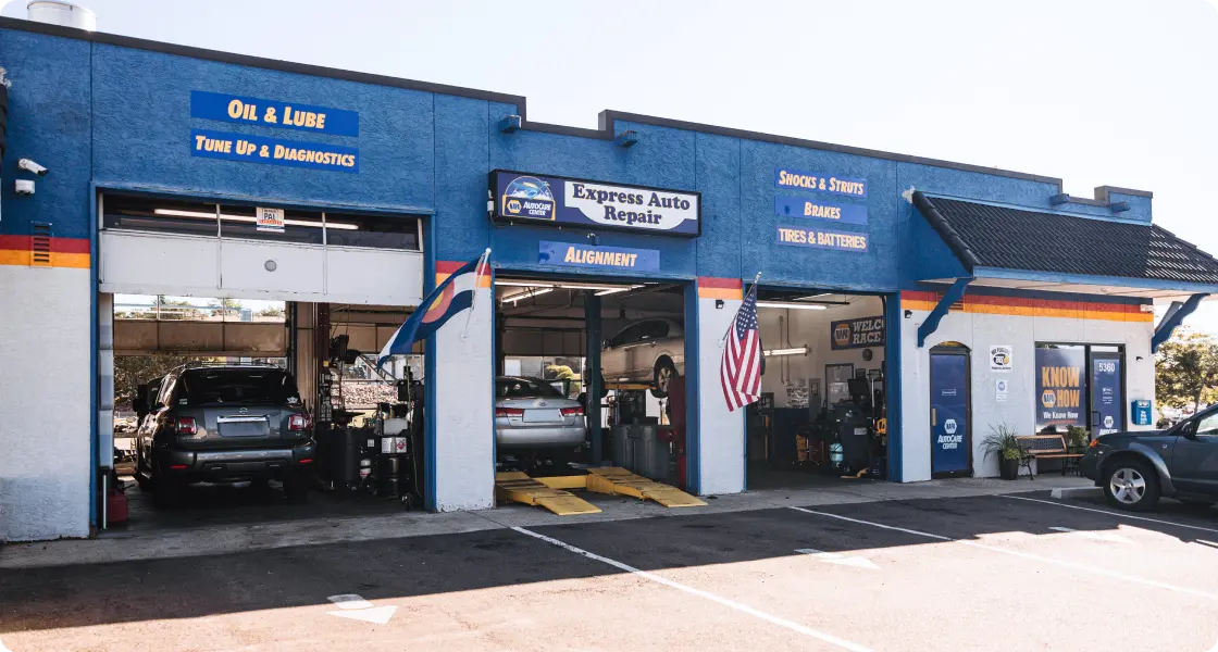Express Auto Repair shop on Montebello Lane in Colorado Springs
